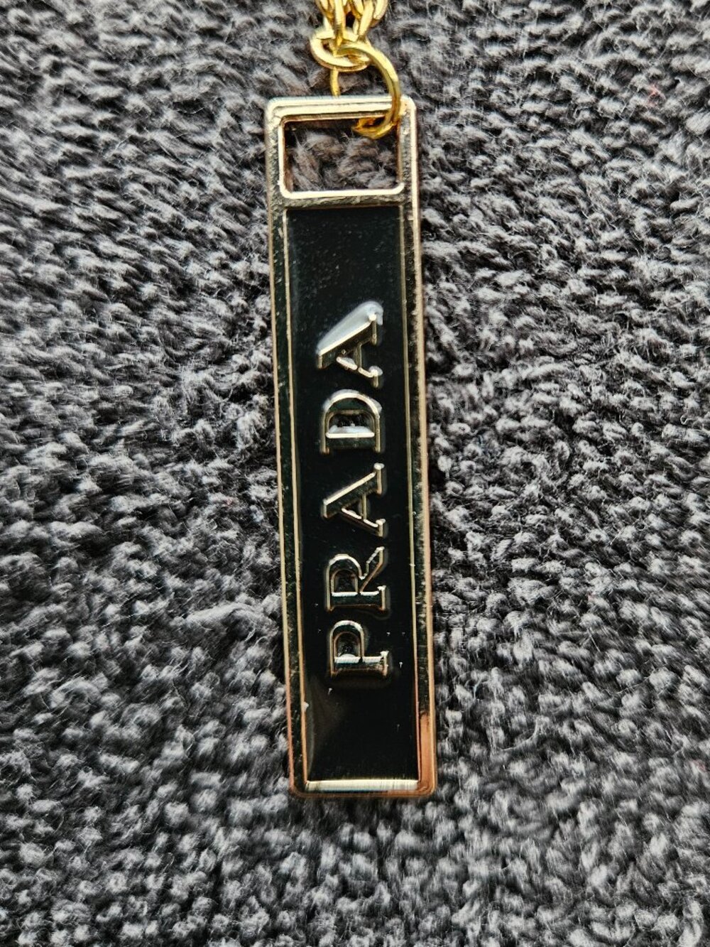 Beautiful Black Zipper Charm